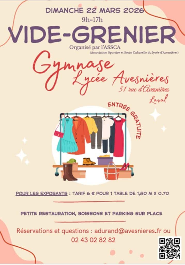 Affiche vide grenier
